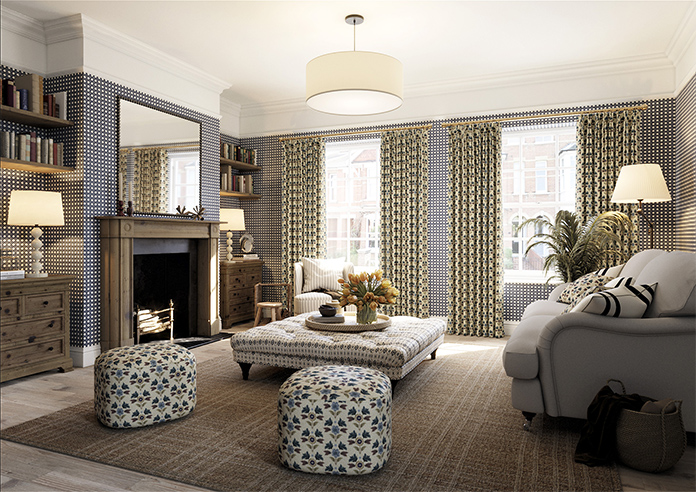 Talbot, Frosted Stone - Made to Measure Curtains - Image 7